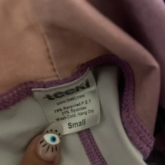 Teeki Purple Haze Tribal Chains Arrows Legging High Rise Recycled Water Bottles - Picture 6 of 6